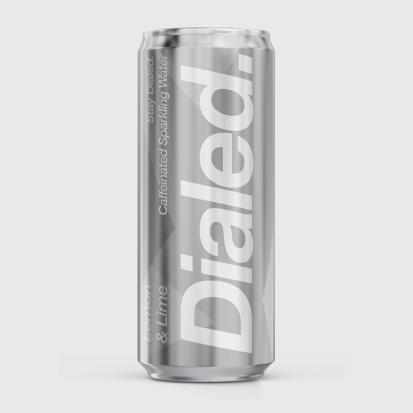 Dialed. Caffeinated Sparkling Water - Lemon Lime