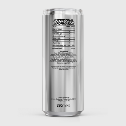 Dialed. Caffeinated Sparkling Water - Lemon Lime